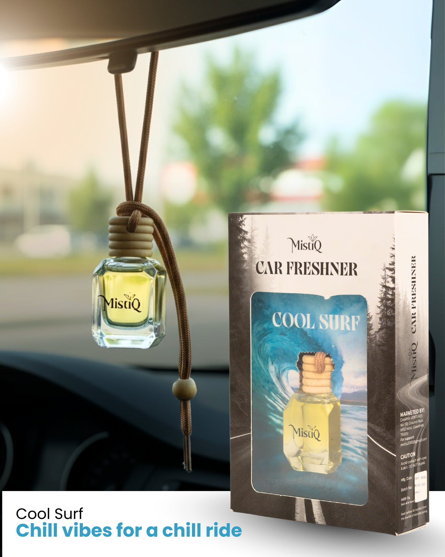 Cool Surf - Car Freshner Pendant