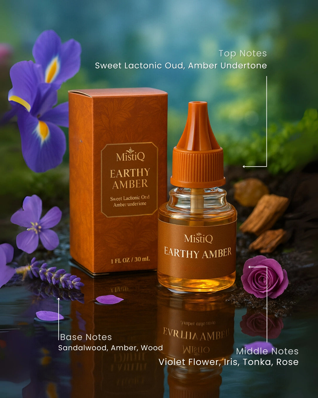 Earthy Amber – 30 mL Refill